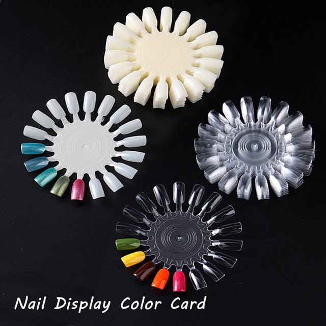 Nagelmuster Vorlage für Acryl und Gel, 10 Teile - Bild 1