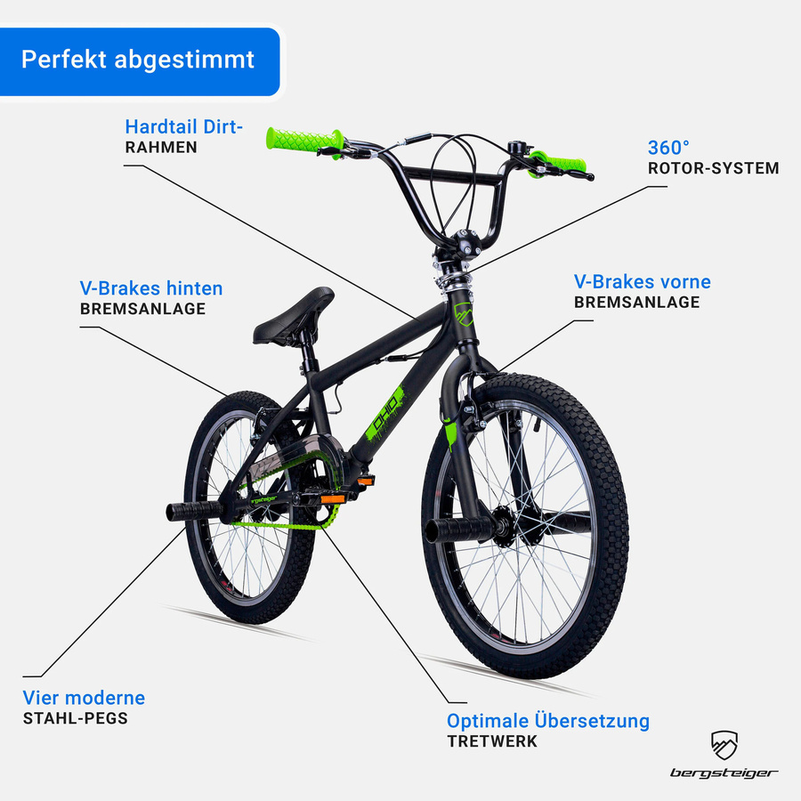 Bergsteiger BMX Ohio, 20 Zoll - Bild 3