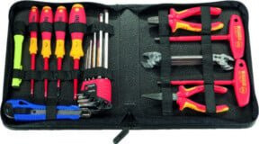 Parat Werkzeugmappe aus Industrieleder in Schwarz, B: 48,0 cm, T: 20,0 cm, H: 25,5 cm - Bild 1
