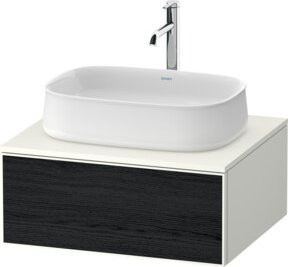 Duravit Waschtischunterschrank Zencha Wandhängend in Schwarz und Weiss, B: 65 cm, T: 55 cm - Bild 1