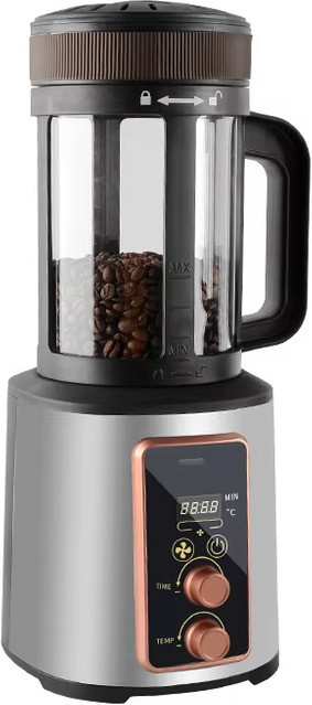 Heißluft-Kaffeebohnenröster für Haushalt und Gewerbe mit Temperaturregelung, Kühlung und automatischem Timer - Bild 1