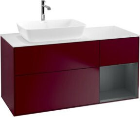 V&B Waschtischunterschrank Finion Wandbeleuchtung in Weiß, Breite: 120 cm, Tiefe: 50,1 cm, Höhe: 50,1 cm - Bild 1