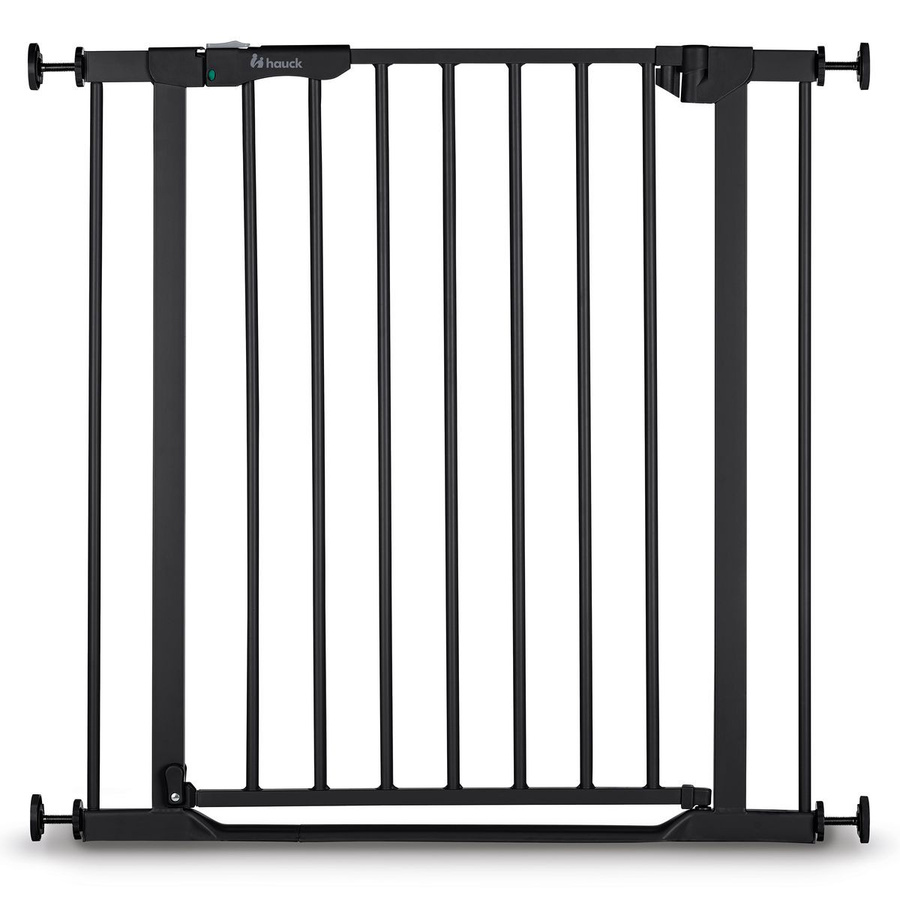 Hauck Tür- und Treppenschutzgitter Clear Step Autoclose 2, Schwarz/Transparent, Breite: 80 cm - Bild 1