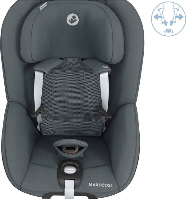 Maxi-Cosi Kindersitz Pearl 360 mit Isofix-Basis FamilyFix 360, grau, i-Size, 75-105 cm - Bild 1