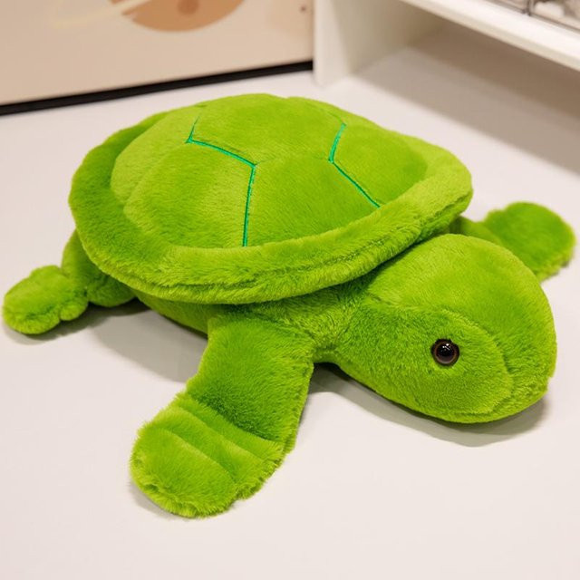 Bunte Schildkröte, Plüschtier, Meerestier, 25cm, ab 14 Jahren - Bild 1