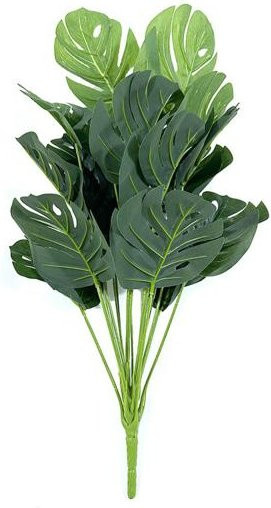 Künstliche Monstera-Pflanze Wangmingyuan in Grün als Tischdeko für dein Wohnzimmer oder Homeoffice - Bild 1