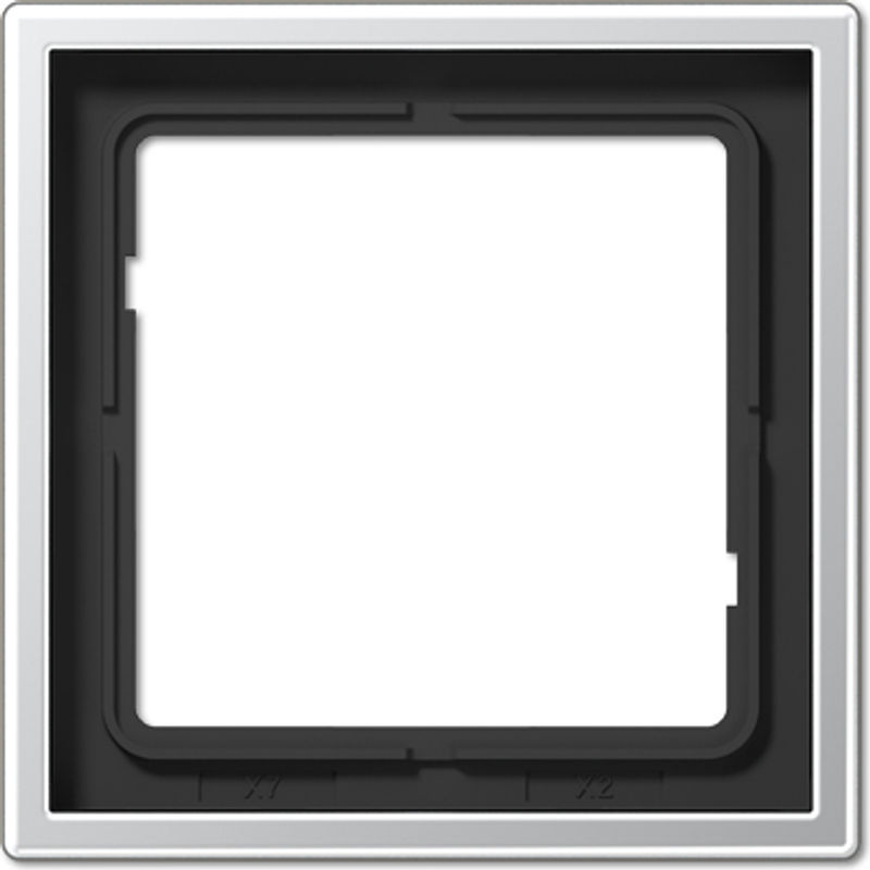 Jung 1-fach Rahmen Aluminium AL 2981 Farbe Silver - Bild 2
