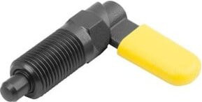 KIPP Sperrriegel M20x1,5 D=12 SW20 Form C Kappe aus Edelstahl in Blaugrau ohne Mutter - Bild 1
