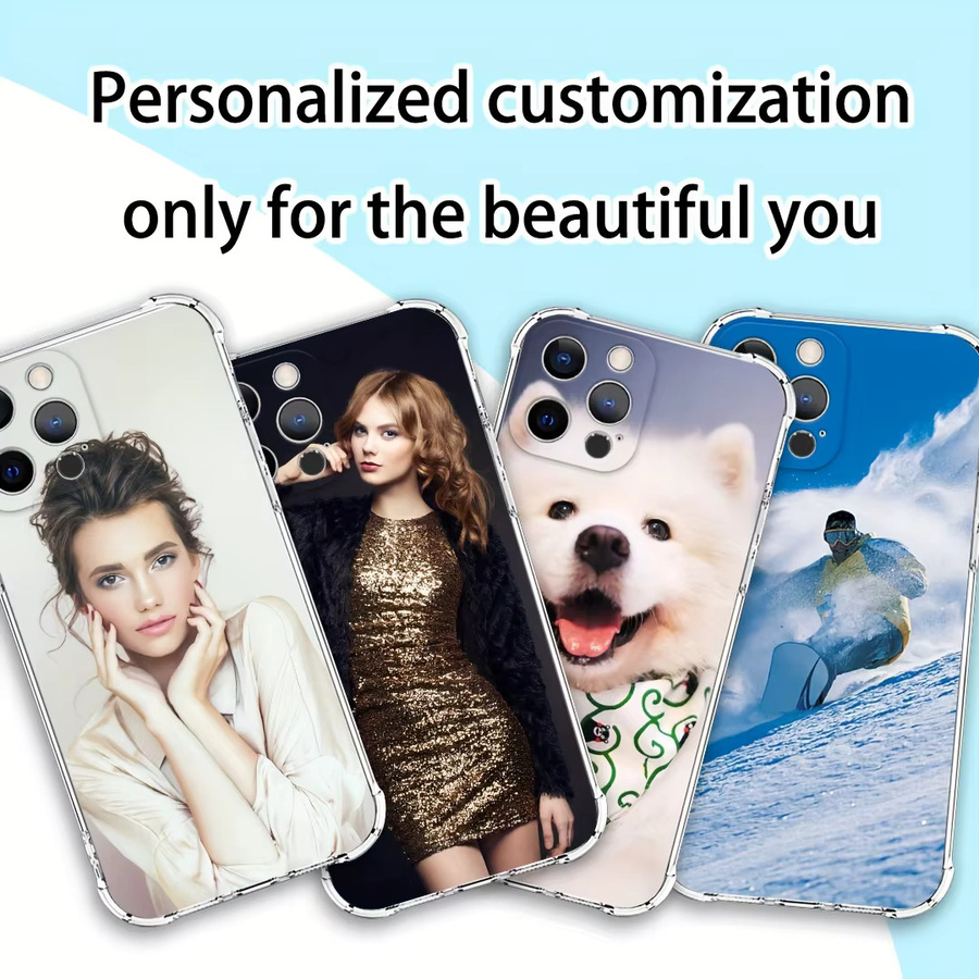 Personalisierte iPhone Schutzhülle aus TPU mit Foto-Design, transparent - Bild 2