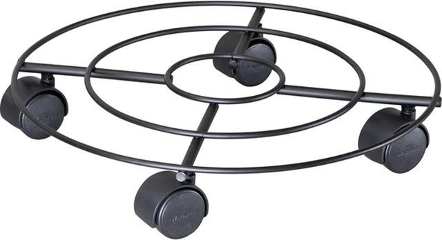 Wagner Pflanzenroller GH 0945 aus Stahldraht in Schwarz Matt, Durchmesser: 35 cm - Bild 1