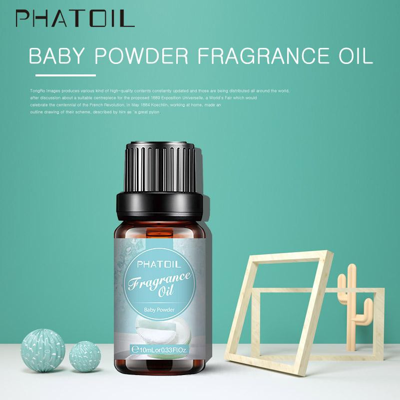 PHATOIL Parfümöl-Set für Aromatherapie und DIY-Projekte mit Pipette, Sorten: Palmarosa, Freesie, Kokosnuss und Vanille, 10 ml pro Flasche, bernsteinbraunes Glas - Bild 2