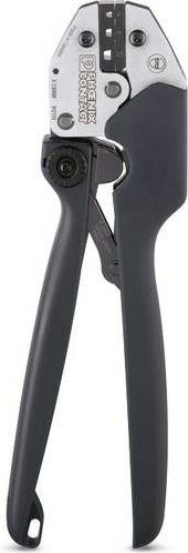 Phoenix Contact CRIMPFOX 10 Crimpzange für Aderendhülsen 4 bis 10mm² in Grau - Bild 1