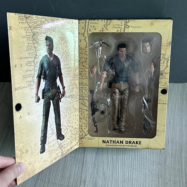 Bandai Uncharted Nathan Drake Actionfigur, Ultimate A Thief's End Edition, PVC-Modell, Einzelfigur - Bild 1