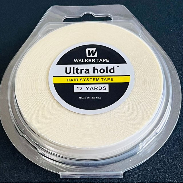 12 Yards Haarsystem-Klebeband, doppelseitig, weiß, Ultra Hold - Bild 1
