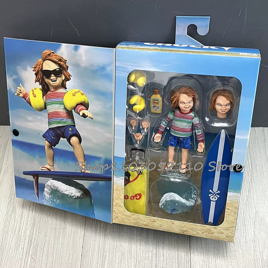 Bandai Child's Play Chucky SDCC Surf's UP Actionfigur, Modellpuppe - Bild 2