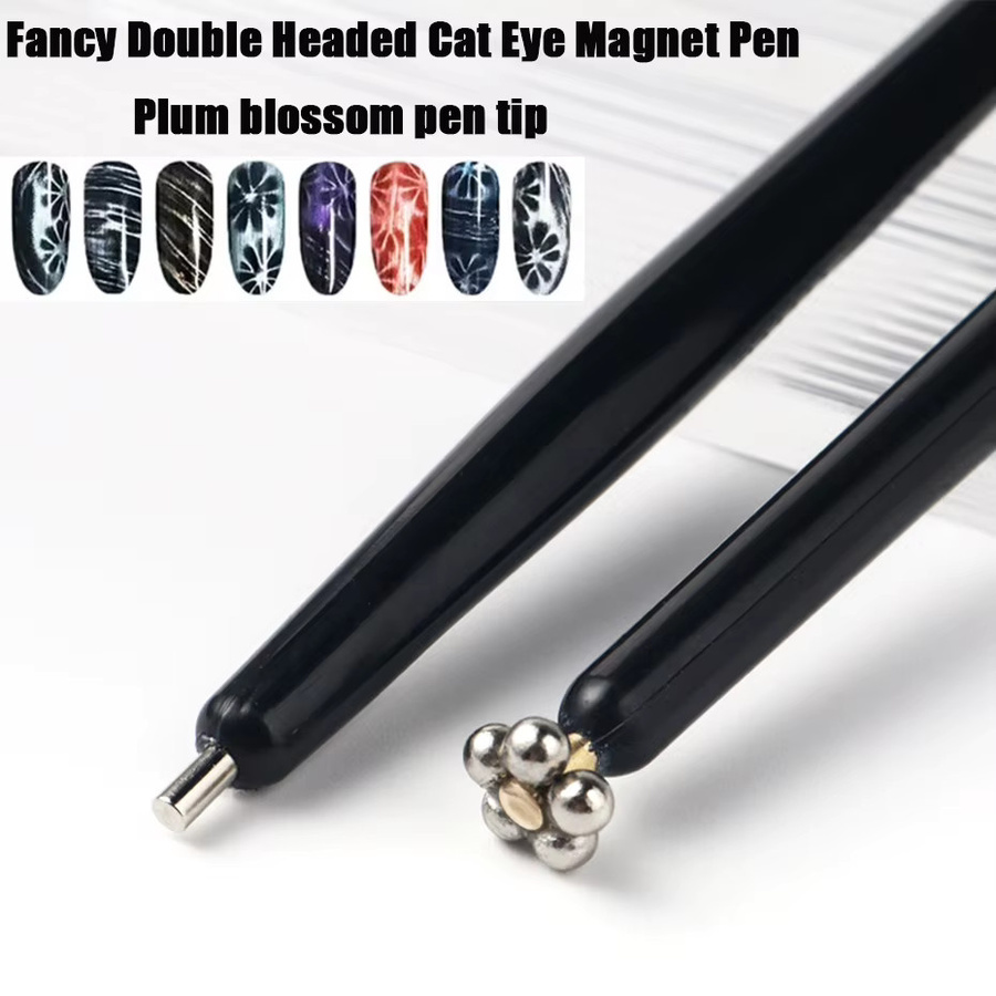 Full Beauty Doppelköpfiger Magnetstift für Nagelkunst, Schimmernd - Bild 2