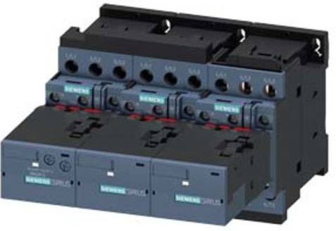 Siemens Stern-Dreieck-Kombination 3RA2425-8XF32-1AL2 in Grau mit 3 Schließern 690 V/AC - Bild 1
