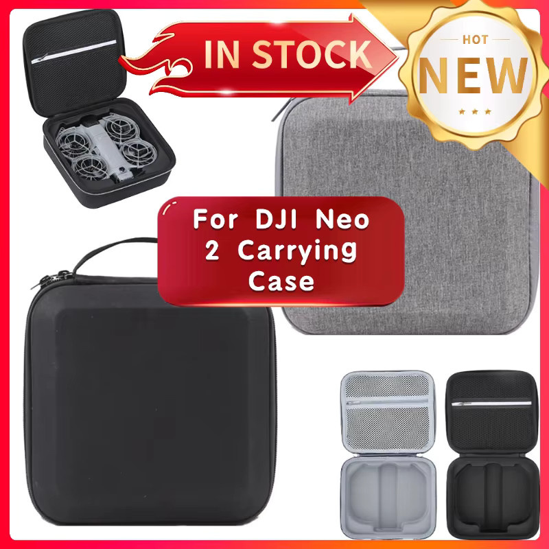 DJI Neo 2 Tragetasche Stoßfester Hartschalenkoffer für Drohnen und Zubehör in Schwarz - Bild 2