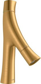 Hansgrohe Axor Starck Organic Zwei-Griff-Waschtischarmatur in Gold - Bild 1