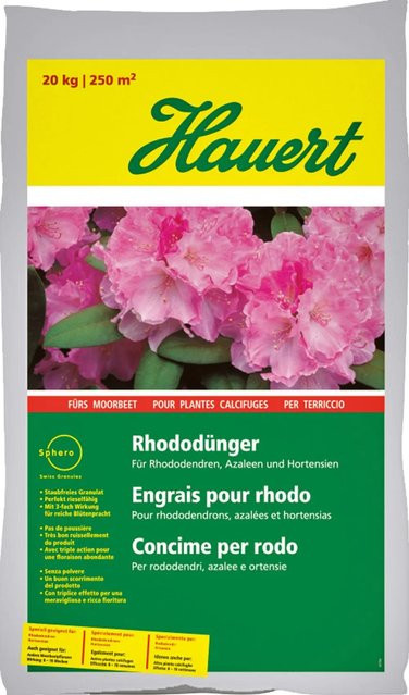 Hauert Rhododendrondünger Slow-Release mit NPK 9-4-7, 20 kg - Bild 1