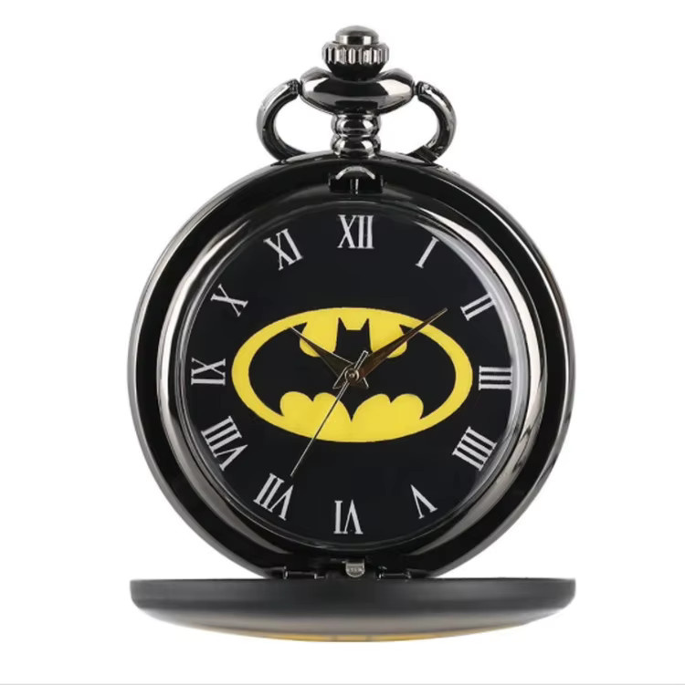 Bandai Taschenuhr Quarz, Batman, Schwarz, Unisex - Bild 2