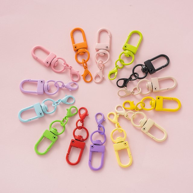 Karabiner Haken Schlüsselanhänger, Bunt, Unisex - Bild 1