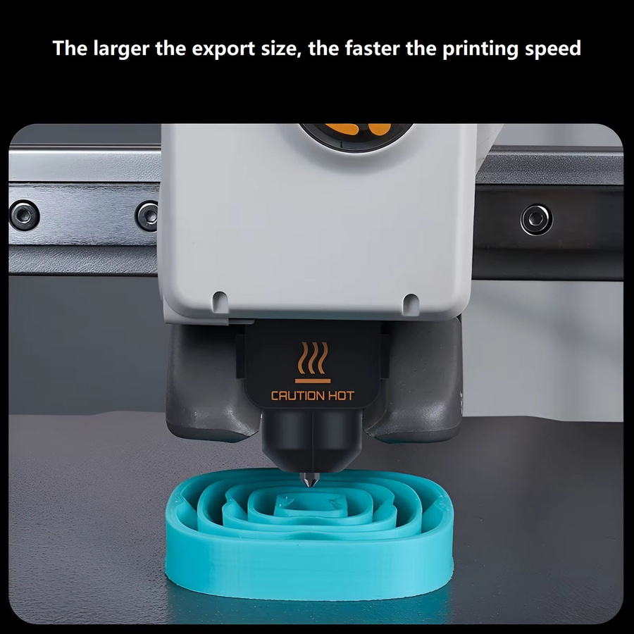 H2D Hotend-Kit für Bambu Lab A1 und A1 Mini mit gehärteten Stahldüsen in 0,2 mm, 0,4 mm, 0,6 mm und 0,8 mm für FDM 3D-Drucker in Schwarz - Bild 4