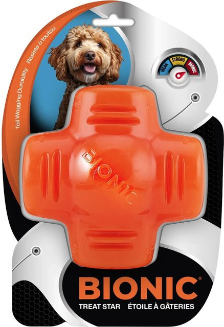 Bionic Hundespielzeug Treat Star Orange - Bild 1