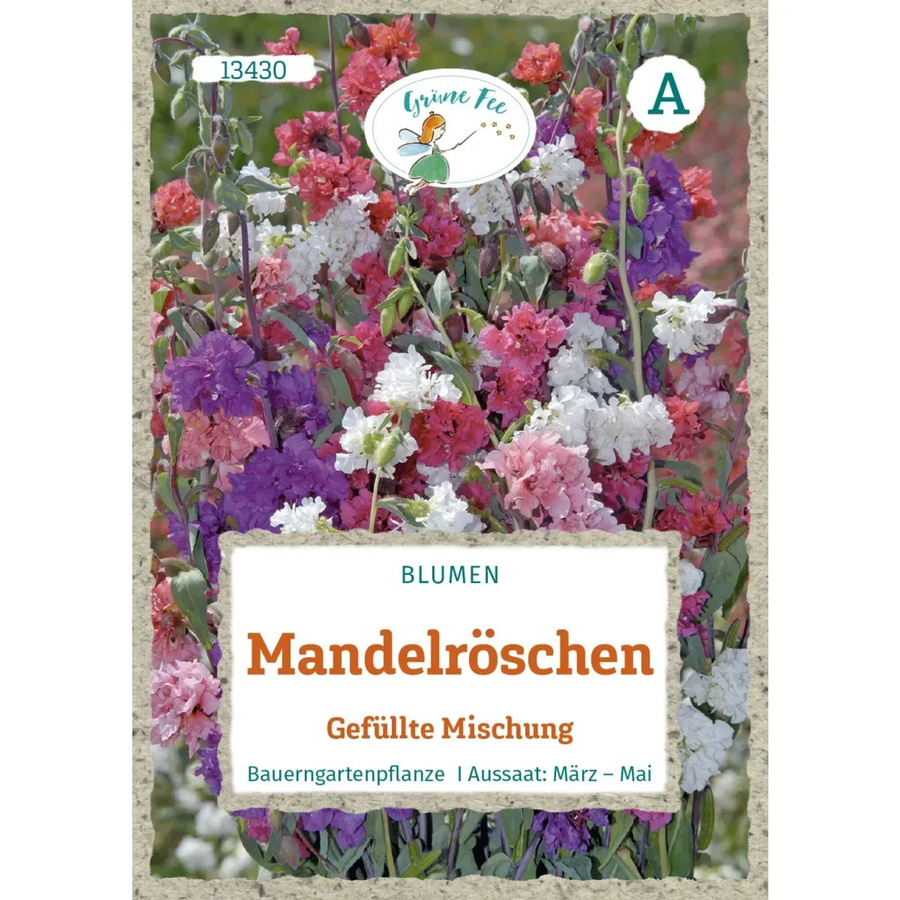 Grüne Fee Mandelröschen Saatgut Gefüllte Mischung - Bild 2