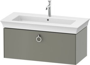 Duravit Waschtischunterschrank White Tulip matt Weiß B: 98,4 cm, H: 41 cm, T: 45,8 cm - Bild 1