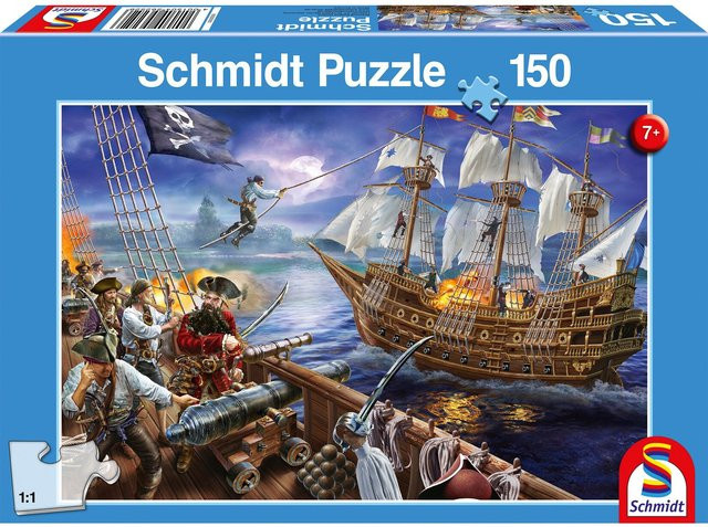 Schmidt Spiele Piraten, Puzzle, 150 Teile, ab 7 Jahre - Bild 1