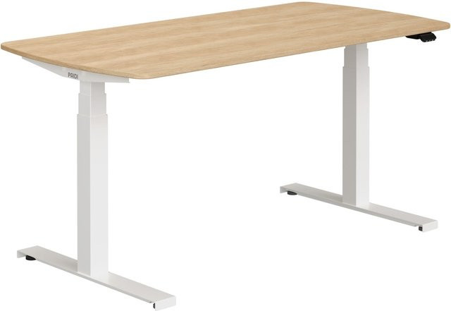 Schreibtisch PAIDI E-LION höhenverstellbar braun B/T/H: 150 x 80 x 62-75 cm - Bild 1