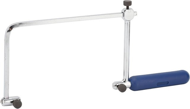 TOMTOP JMS Juweliersäge aus Aluminiumlegierung mit verstellbarem U-förmigem Rahmen in Weiß - Bild 1