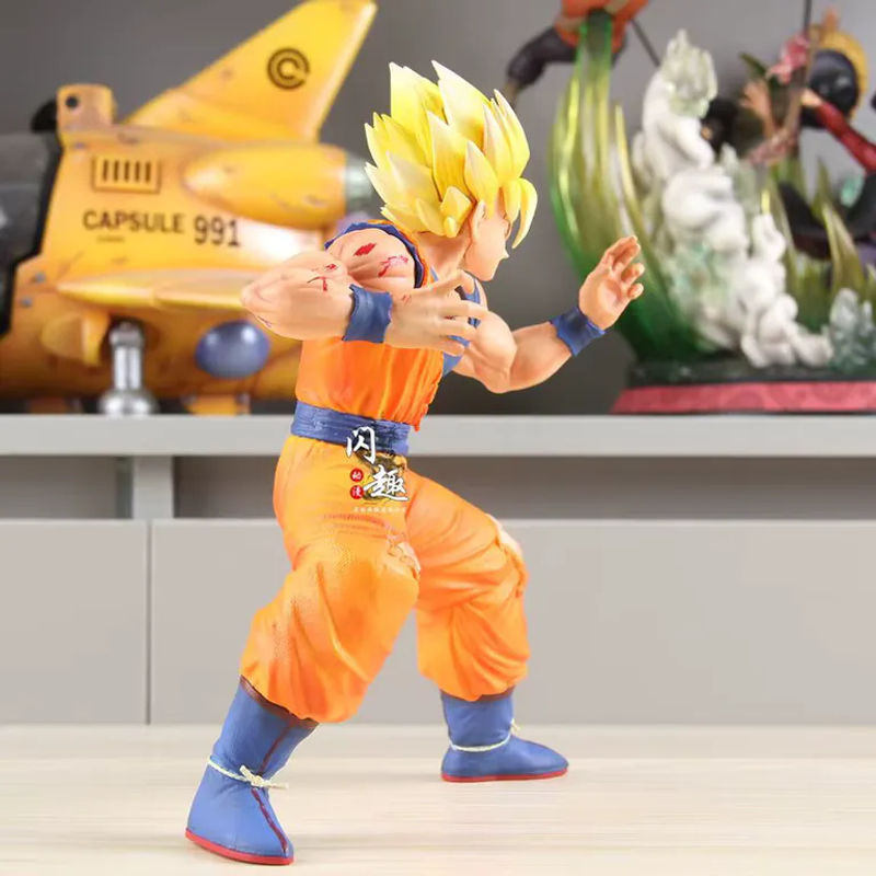 Bandai Dragon Ball Super Saiyan 2 Goku Actionfigur in Mehrfarbig aus Kunststoff - Bild 5