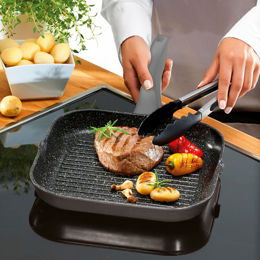 STONELINE Gourmundo Grillpfanne mit Antihaftbeschichtung, Durchmesser: 28 cm - Bild 2