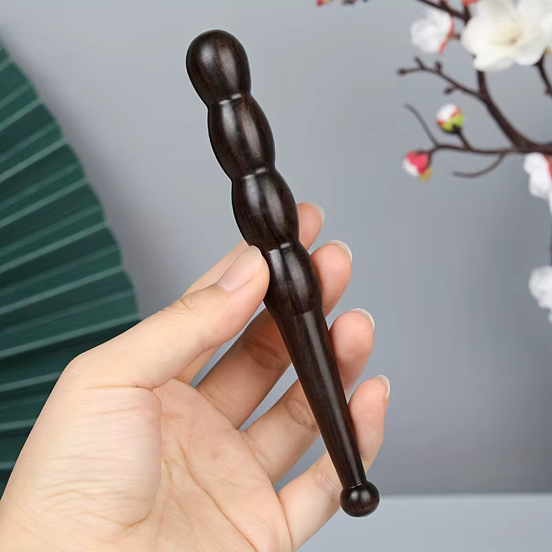 Sandelholz Gesichtsmassage Stick, Massage Werkzeug für Gesicht, Körper und Füße - Bild 3