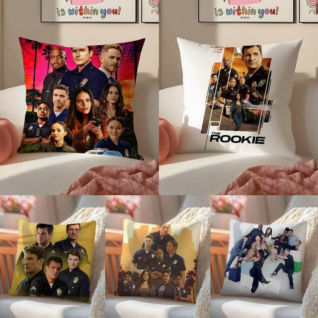 R-Rookie L A Kissenbezug für Schlafsofa, mehrfarbig, mit unsichtbarem Reißverschluss - Bild 1