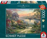 Thomas Kinkade Studios Puzzle Hafen in Neuengland von Schmidt Spiele mit 1000 Teilen - Bild 1