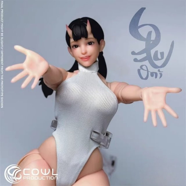 COWL PRODUCTION Ghost Superflexibler weiblicher Soldatenkörper, Actionfigur, Maßstab 1:12, Komplettset - Bild 1