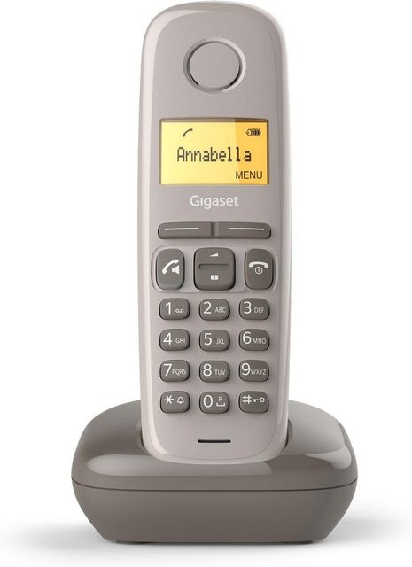Braun A270 Schnurloses Telefon mit Hands-free Funktion in Grau - Bild 1