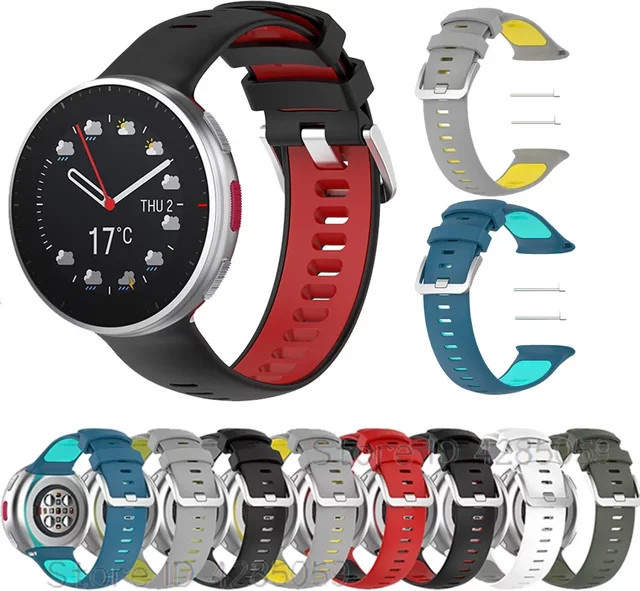 TAMISTER Uhrenarmband Silikon, Bicolor, Unisex - Bild 1
