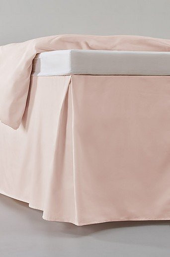 ZACK SATIN Bettbehang aus Bio-Baumwolle in Pink, Breite: 45 cm - Bild 1