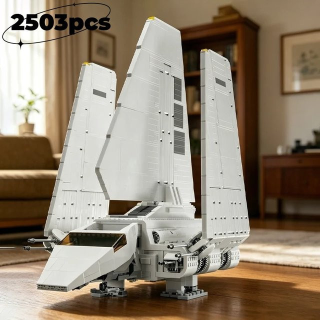 KAZHAN Galaxy Shuttle Raumschiff, Bausteine, 2503 Teile, Weltraum - Bild 1