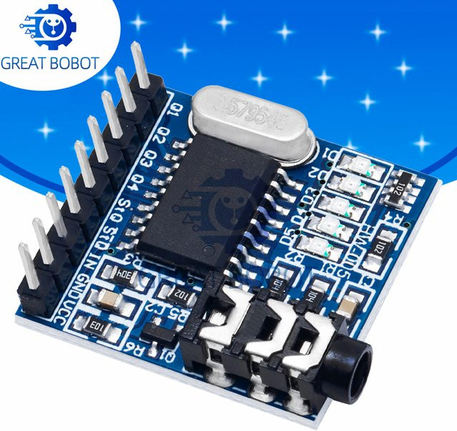 BS Großhandel MT8870 DTMF Sprachdekodierungsmodul Telefonmodul von baishundianzi - Bild 1