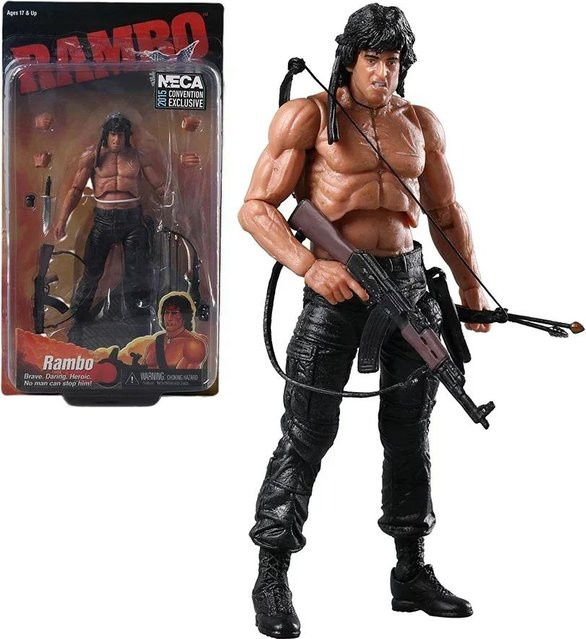 NECA Rambo Force Of Freedom SDCC Limitierte Actionfigur - Bild 1