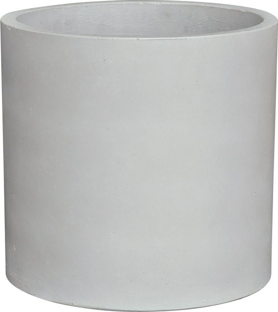 Pflanztopf aus Zement in Hellgrau, B/T/H: 25 x 25 x 23,5 cm - Bild 1