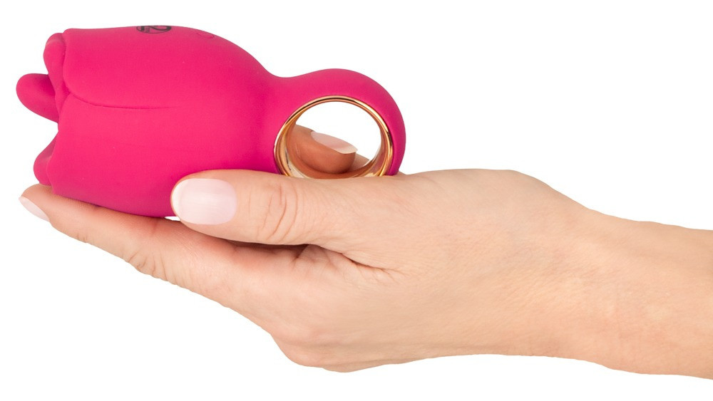 You2Toys Auflegevibrator Oral Fun mit vibrierender Leck-Zunge in Pink - Bild 4