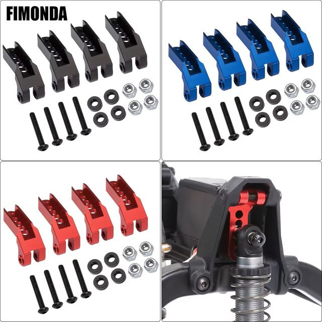 Fimonda TRX4 Stoßdämpferhalterung, 4-teiliges Set, verstellbar - Bild 1