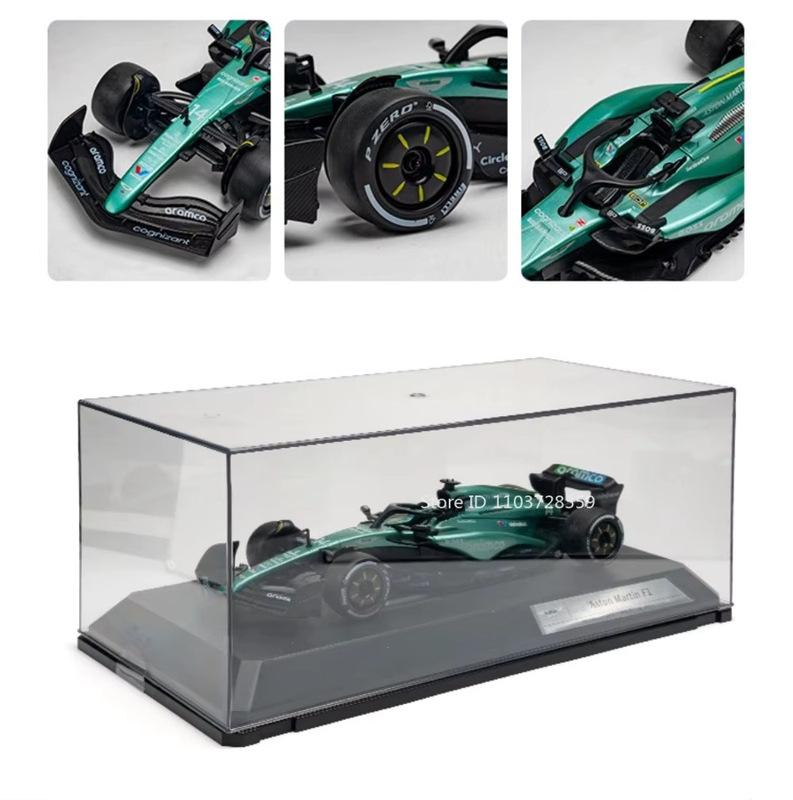 RMZ city F1 Spielzeugmodell Rennwagen, 1:24 Maßstab, Metall, Grün - Bild 4