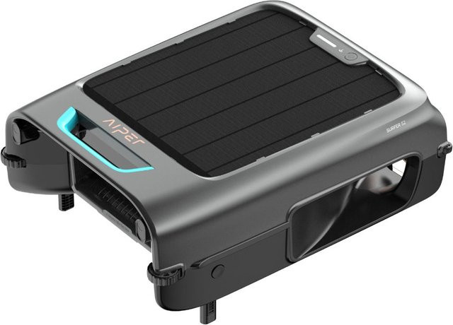 Aiper Surfer S2 Solarbetriebener Poolroboter für die Wasseroberfläche in Schwarz - Bild 1